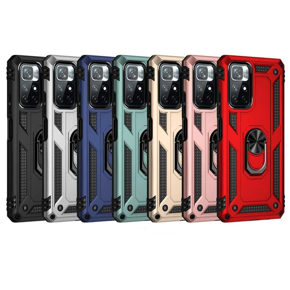 Zore Xiaomi ile uyumlu Redmi Note 11T 5G Kılıf Vega Kapak - 8