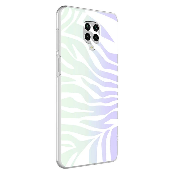 Zore Xiaomi ile uyumlu Redmi Note 9 Pro 5G Kılıf M-Blue Desenli Kapak - 3