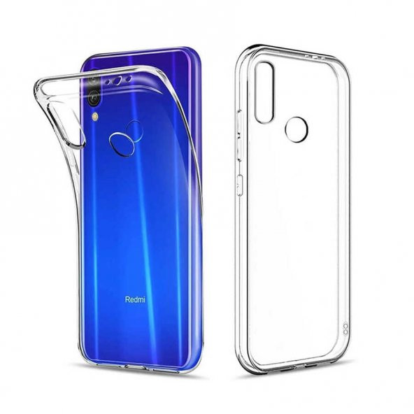 Xiaomi Redmi Note 7 Kılıf Kamera Korumalı Süper Silikon Kapak