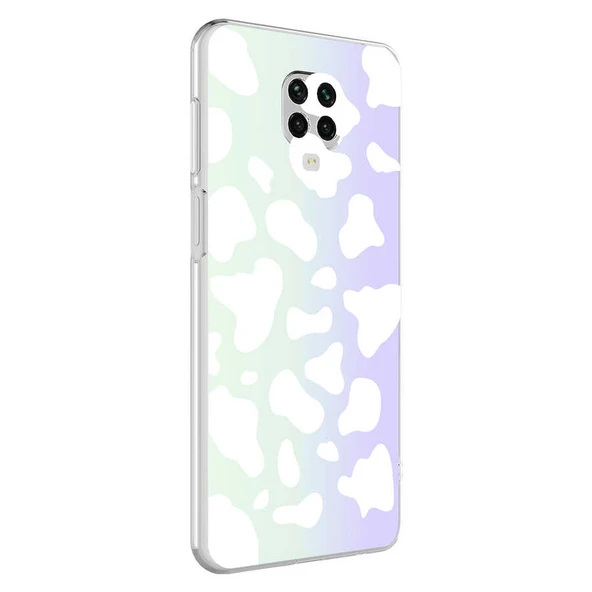 Zore Xiaomi ile uyumlu Redmi Note 9 Pro 5G Kılıf M-Blue Desenli Kapak - 4