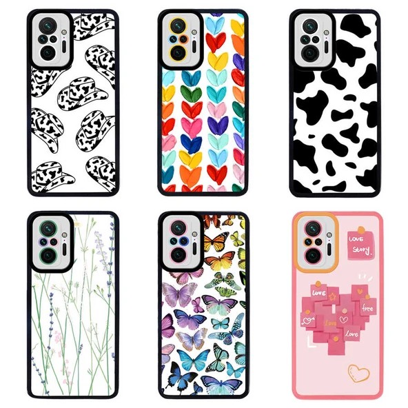 Zore Xiaomi ile uyumlu Redmi Note 10 Pro Kılıf M-Fit Desenli Kapak - 2