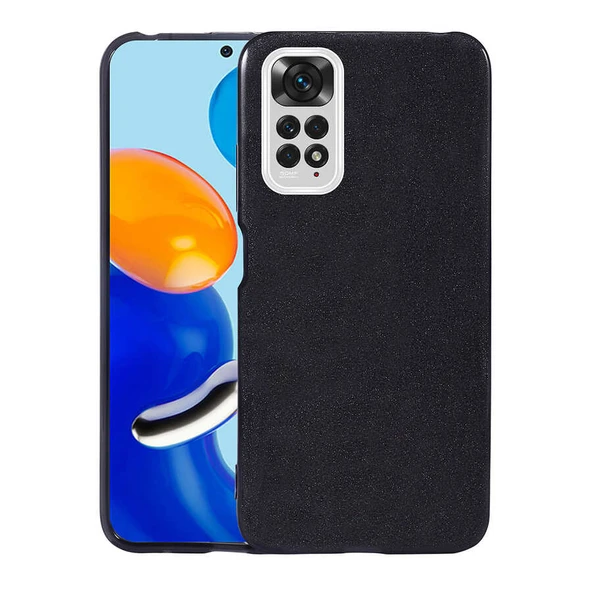Zore Xiaomi ile uyumlu Redmi Note 11 Global Kılıf Shining Silikon - Resim 7
