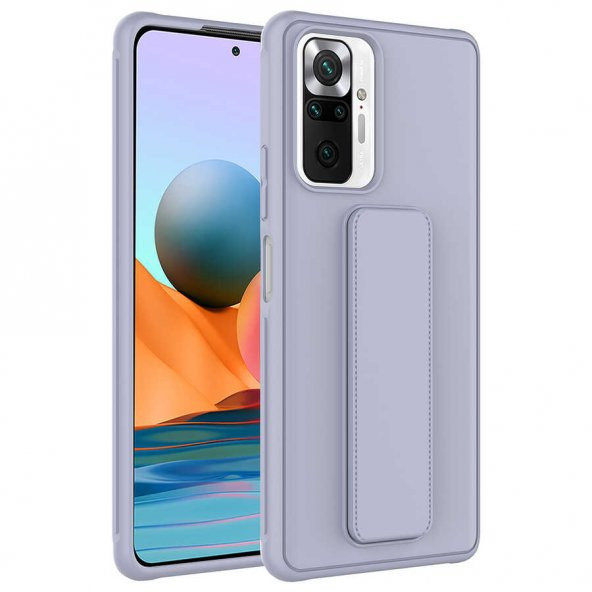 Xiaomi Redmi Note 10 Pro Kılıf Qstand Kapak - 2