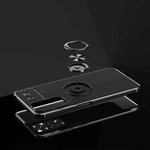 Zore Xiaomi ile uyumlu Redmi Note 11 Global Kılıf Ravel Silikon Kapak - 6