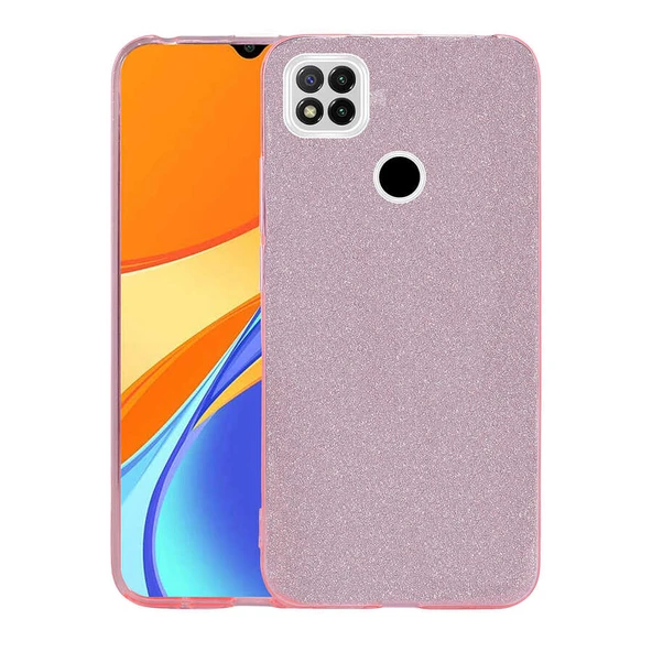 Zore Xiaomi ile uyumlu Redmi 9C Kılıf Shining Silikon - 5