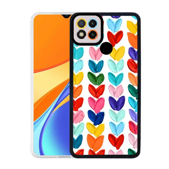 Zore Xiaomi ile uyumlu Redmi 9C Kılıf M-Fit Desenli Kapak - 6