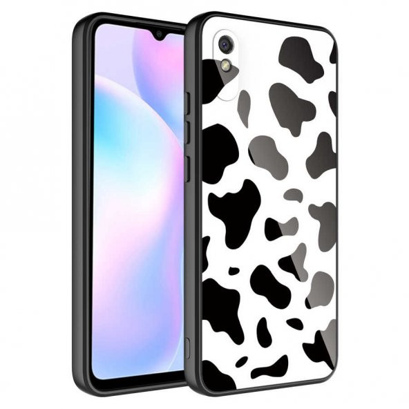 Xiaomi Redmi 9A Kılıf Kamera Korumalı Desenli Sert Silikon Epoksi Kapak - 2