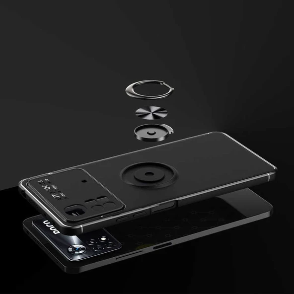 Zore Xiaomi ile uyumlu Poco X4 Pro 5G Kılıf Ravel Silikon Kapak - 8