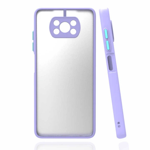 Zore Xiaomi ile uyumlu Poco X3 Kılıf Hux Kapak - 8