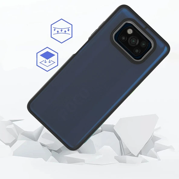 Zore Xiaomi ile uyumlu Poco X3 Kılıf Flora Kapak - 2
