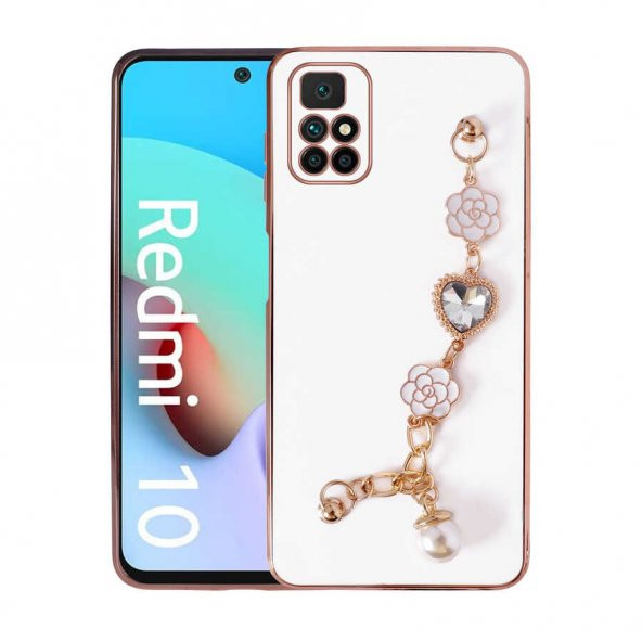 Xiaomi Redmi 10 Kılıf El Tutamaçlı Kamera Korumalı Taka Silikon Kapak - 2