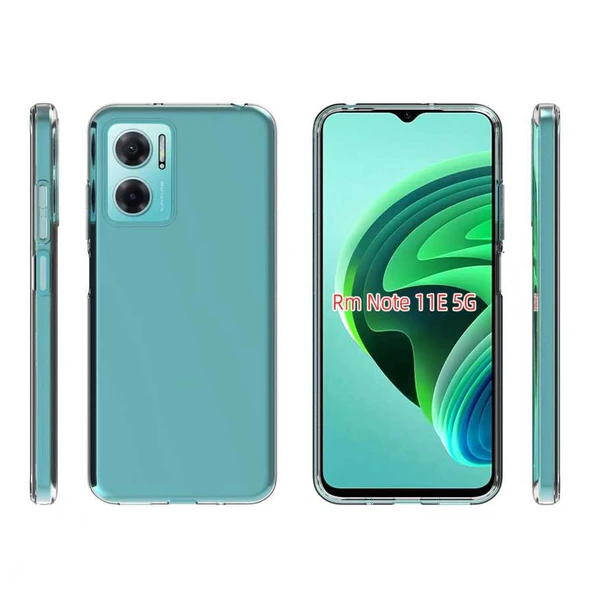 Zore Xiaomi ile uyumlu Redmi 10 5G Kılıf Süper Silikon Kapak - 8