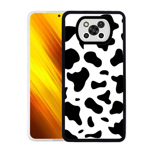 Zore Xiaomi ile uyumlu Poco X3 Kılıf M-Fit Desenli Kapak - 4