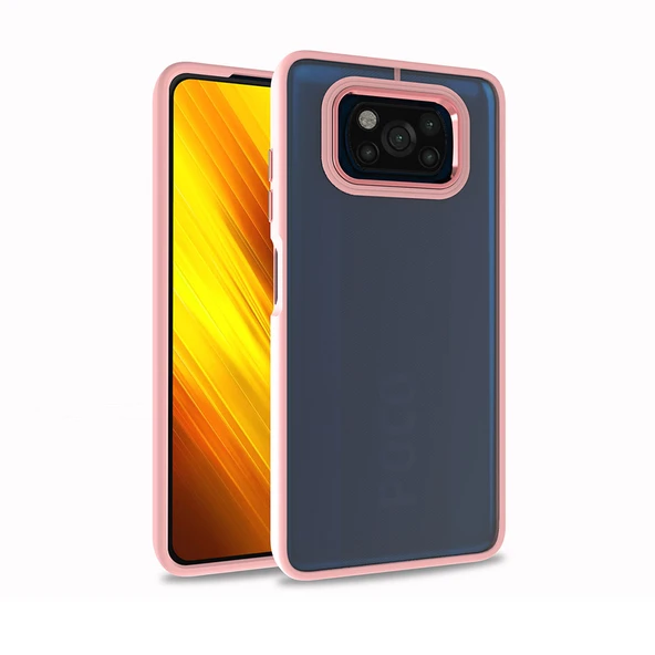 Zore Xiaomi ile uyumlu Poco X3 Kılıf Flora Kapak - 9