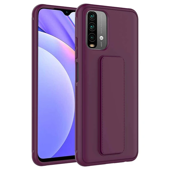 Zore Xiaomi ile uyumlu Poco M5S Kılıf Qstand Kapak - 11
