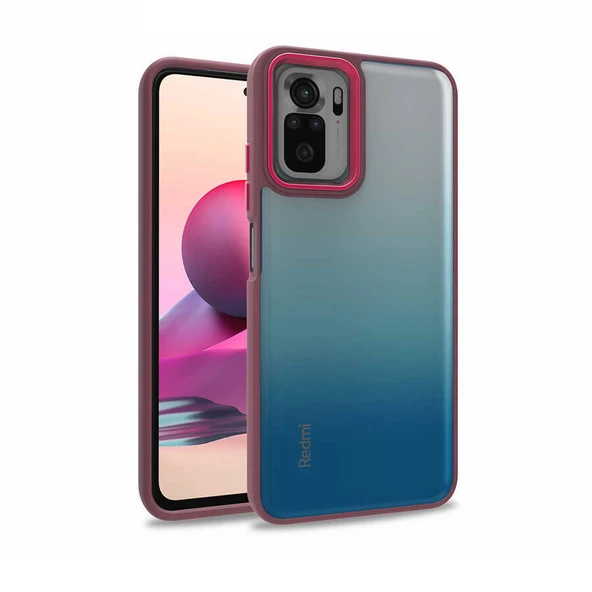 Zore Xiaomi ile uyumlu Poco M5S Kılıf Flora Kapak - 7