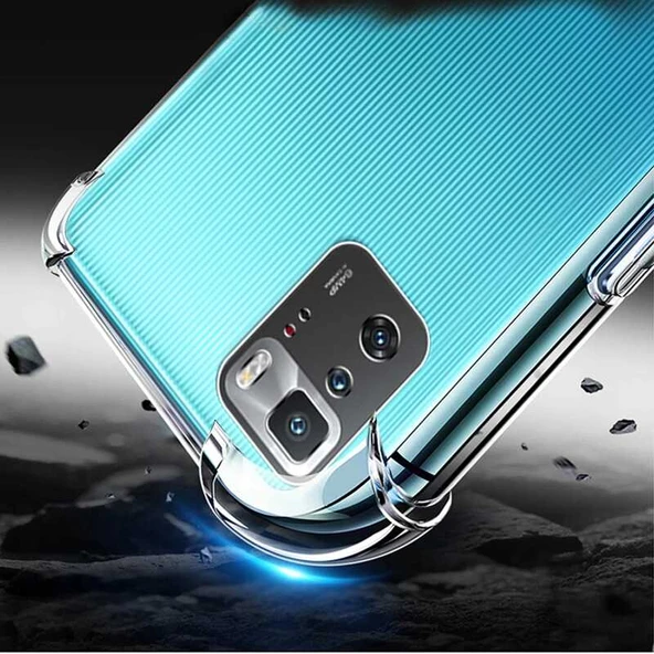 Zore Xiaomi ile uyumlu Poco X3 GT Kılıf Nitro Anti Shock Silikon - 4