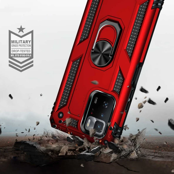 Zore Xiaomi ile uyumlu Poco X3 GT Kılıf Vega Kapak - 4