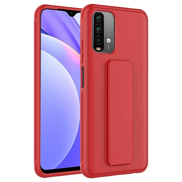 Zore Xiaomi ile uyumlu Poco M5S Kılıf Qstand Kapak - 7