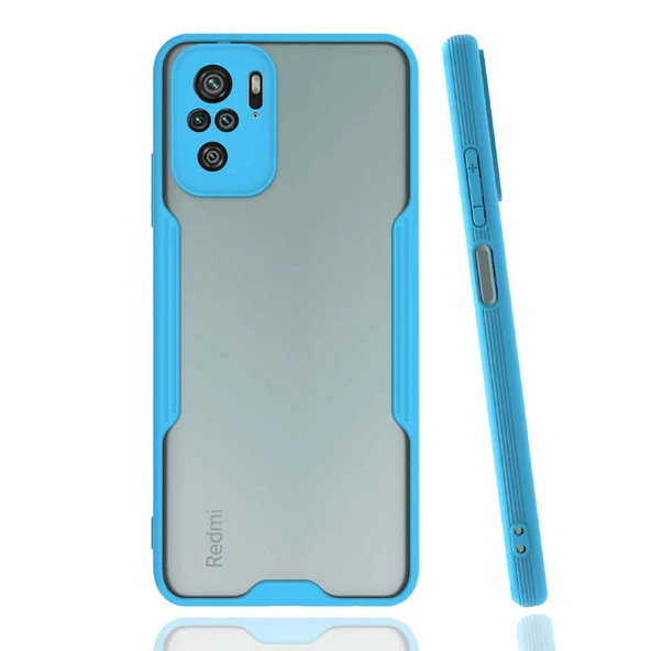 Zore Xiaomi ile uyumlu Poco M5S Kılıf Parfe Kapak - 4