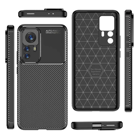 Zore Xiaomi ile uyumlu Mi 12T Kılıf Negro Silikon Kapak - 2