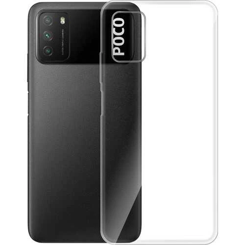 Zore Xiaomi ile uyumlu Poco M3 Kılıf Kamera Korumalı Süper Silikon Kapak