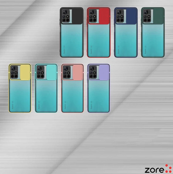 Zore Xiaomi ile uyumlu Poco M4 Pro 5G Kılıf Lensi Kapak - 2