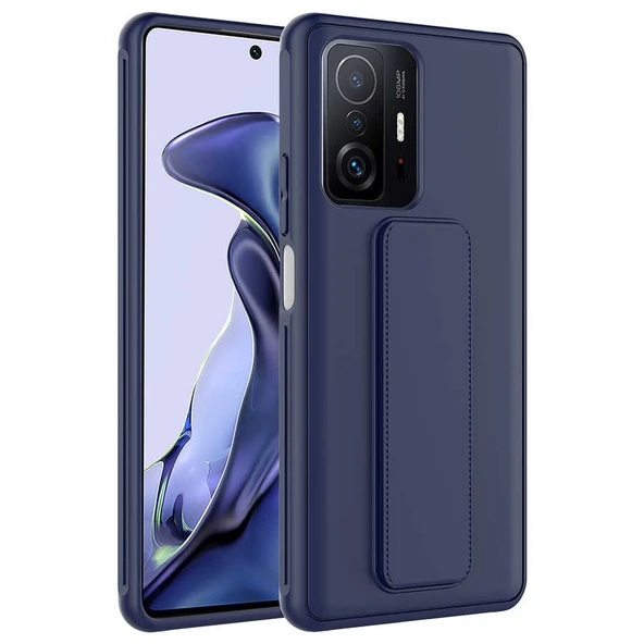 Zore Xiaomi ile uyumlu Mi 11T 5G Kılıf Qstand Kapak - 6
