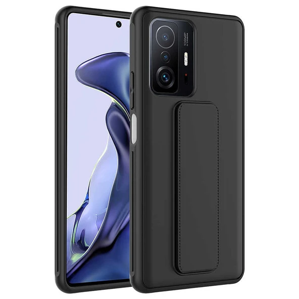 Zore Xiaomi ile uyumlu Mi 11T 5G Kılıf Qstand Kapak - 9