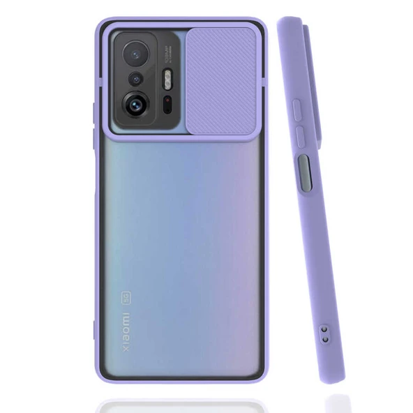 Zore Xiaomi ile uyumlu Mi 11T Pro 5G Kılıf Lensi Kapak - 8