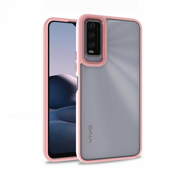 Vivo Y20S Kılıf Flora Kapak