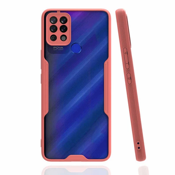 Zore Tecno ile uyumlu Pova Kılıf Parfe Kapak - Resim 8