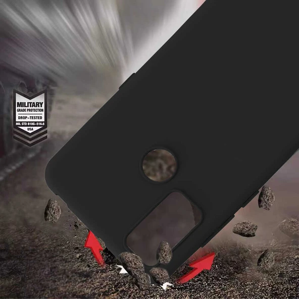 Zore TCL 20E Kılıf Biye Silikon - 2