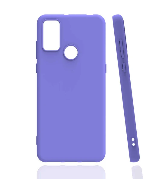 Zore TCL 20E Kılıf Biye Silikon