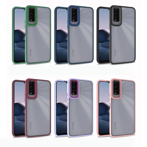 Zore Vivo ile uyumlu Y11S Kılıf Flora Kapak - 2