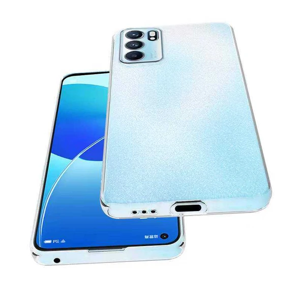 Zore Oppo ile uyumlu Reno 6 4G Kılıf Süper Silikon Kapak - 4