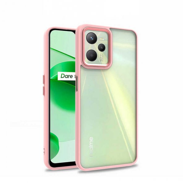 Realme C35 Kılıf Flora Kapak