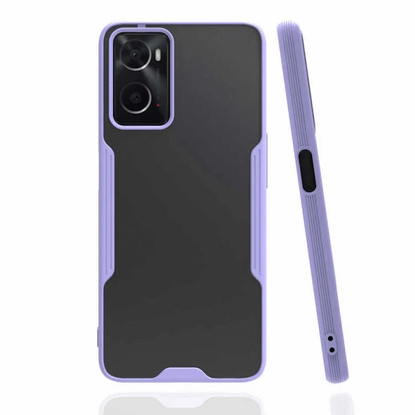 Zore Oppo ile uyumlu A96 4G Kılıf Parfe Kapak - 11