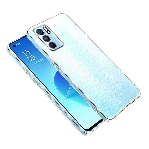 Zore Oppo ile uyumlu Reno 6 4G Kılıf Süper Silikon Kapak - 2