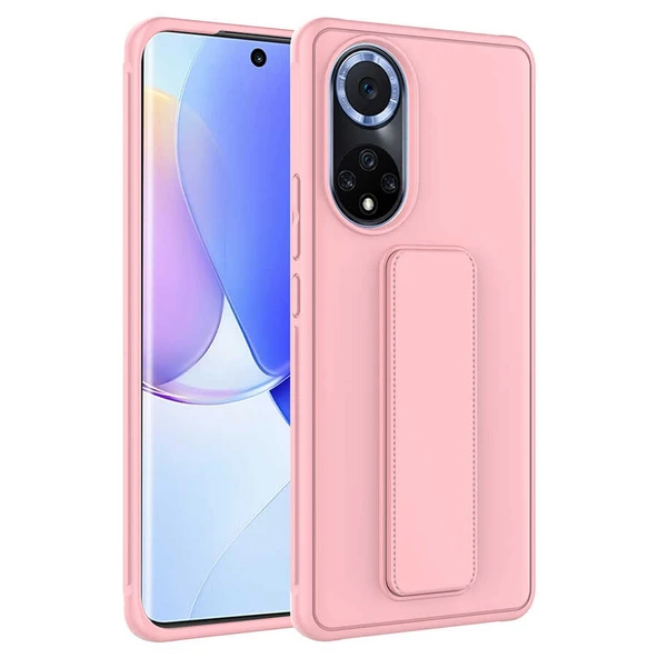 Zore Huawei ile uyumlu Nova 9 Kılıf Qstand Kapak - 4