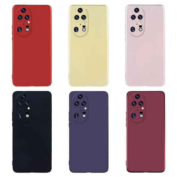 Zore Huawei ile uyumlu P50 Pro Kılıf Premier Silikon Kapak - 2
