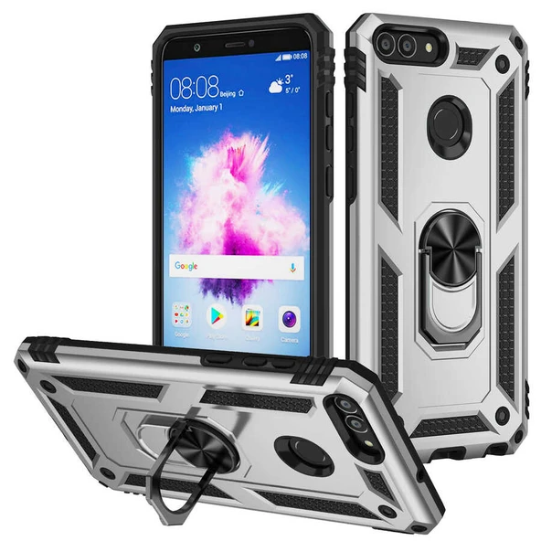 Zore Huawei ile uyumlu P Smart Kılıf Vega Kapak - 1