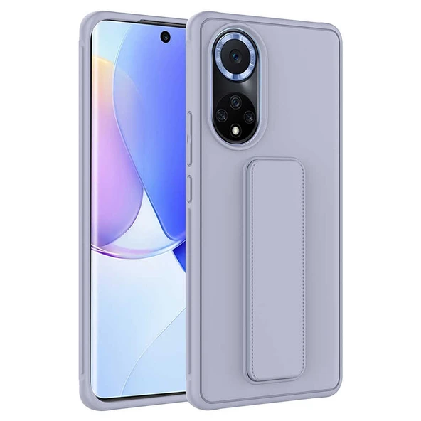 Zore Huawei ile uyumlu Nova 9 Kılıf Qstand Kapak - 1