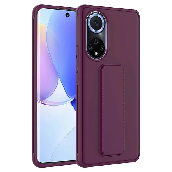 Zore Huawei ile uyumlu Nova 9 Kılıf Qstand Kapak - 11
