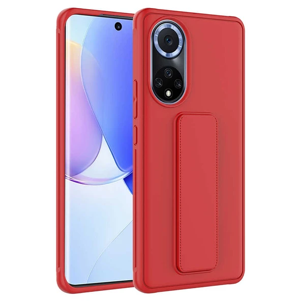 Zore Huawei ile uyumlu Nova 9 Kılıf Qstand Kapak - 7