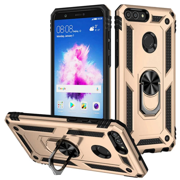 Zore Huawei ile uyumlu P Smart Kılıf Vega Kapak - 11
