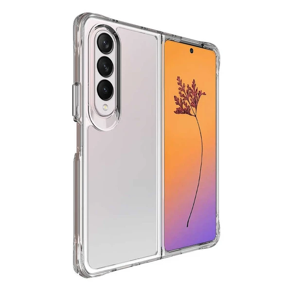 Zore Galaxy ile uyumlu Z Fold 4 Kılıf Vonn Kapak - 10