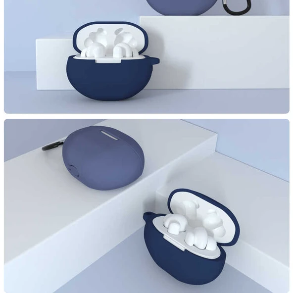 Zore Huawei ile uyumlu FreeBuds 4i Standart Silikon Kılıf - Resim 8