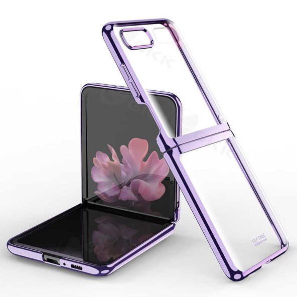 Galaxy Z Flip Kılıf Kıpta Kapak - 2