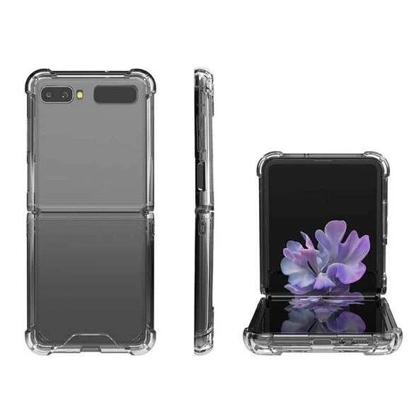 Zore Galaxy ile uyumlu Z Flip 4 Kılıf Nitro Anti Shock Silikon - 10